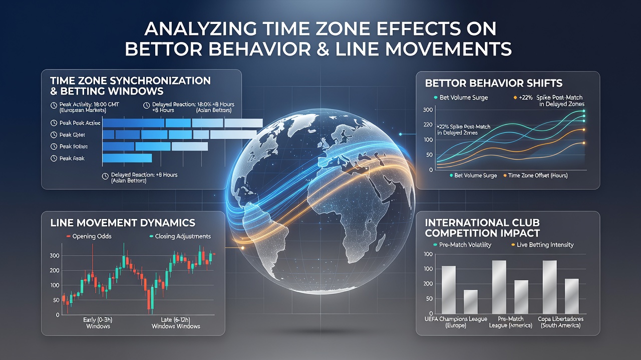 Sportsbook interface displaying shifting odds during an international club match with bettors from multiple regions active simultaneously