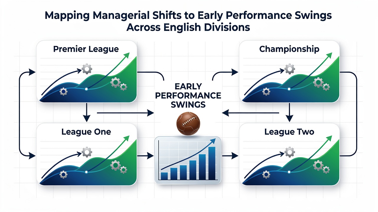 Infographic mapping early season results to specific managerial appointment timelines