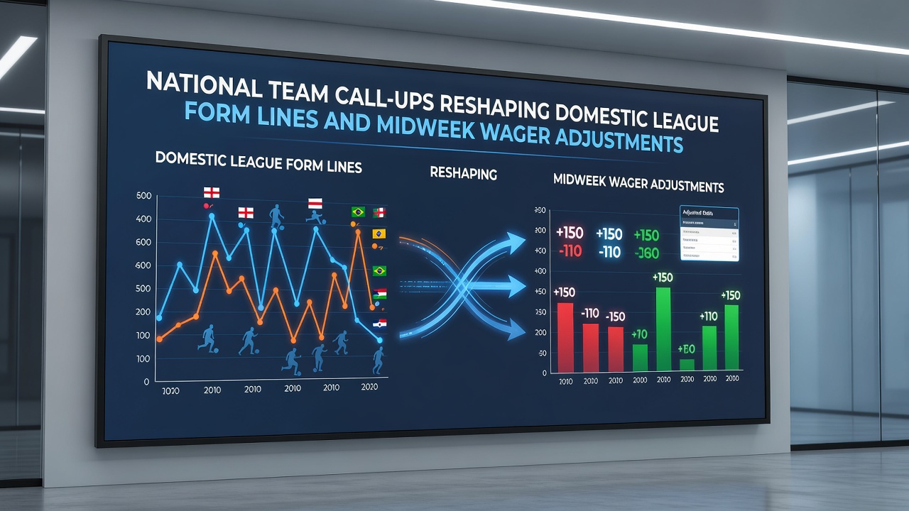 Betting analysts reviewing adjusted midweek odds following international call-up announcements